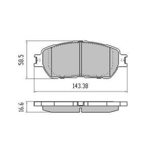 Load image into Gallery viewer, RDA PHANTOM CERAMIC BRAKE PAD SET | SUITS LEXUS, ESTIMA
