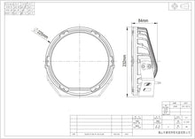 Load image into Gallery viewer, 9&quot; LASER LED DRIVING LAMP SPOT BEAM 8 Deg 9-36V 152 Watt BLK-IGNITE-Autoignite NZ
