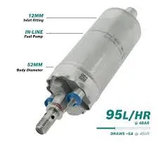 95L/H @4BAR IN-LINE FUEL PUMP | 0 580 254 911-BOSCH-Autoignite NZ