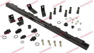 RACEWORKS FUEL RAIL SUIT FORD FALCON EF - BF 6CYL | ALY-107BK-NZRACEWORKS-Autoignite NZ