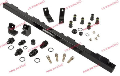 RACEWORKS FUEL RAIL TOYOTA SUIT FORD FALCON EF - BF 6CYL | ALY-108BK
