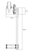 Load image into Gallery viewer, FUEL PUMP HANGER SUITS SINGLE 39MM-40MM PUMP | ALY-240BK
