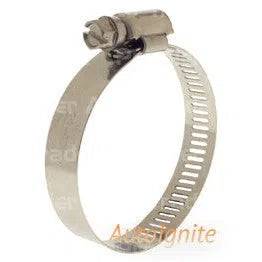 HOSE CLAMP PERFORATED STAINLESS SLIM