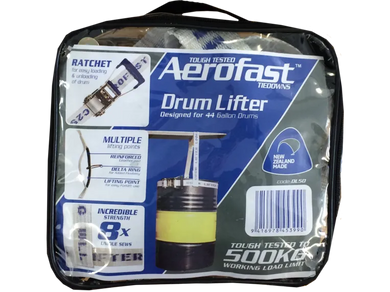 Drum Lifter 50mm Rated at 500kg WLL (3,000kg Breakstrength) | DL50-TIE DOWN-Autoignite NZ