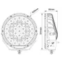Load image into Gallery viewer, HULK 9" ROUND LED BEAM 9-36V 160W 37 LEDs SILVER | HU9634S
