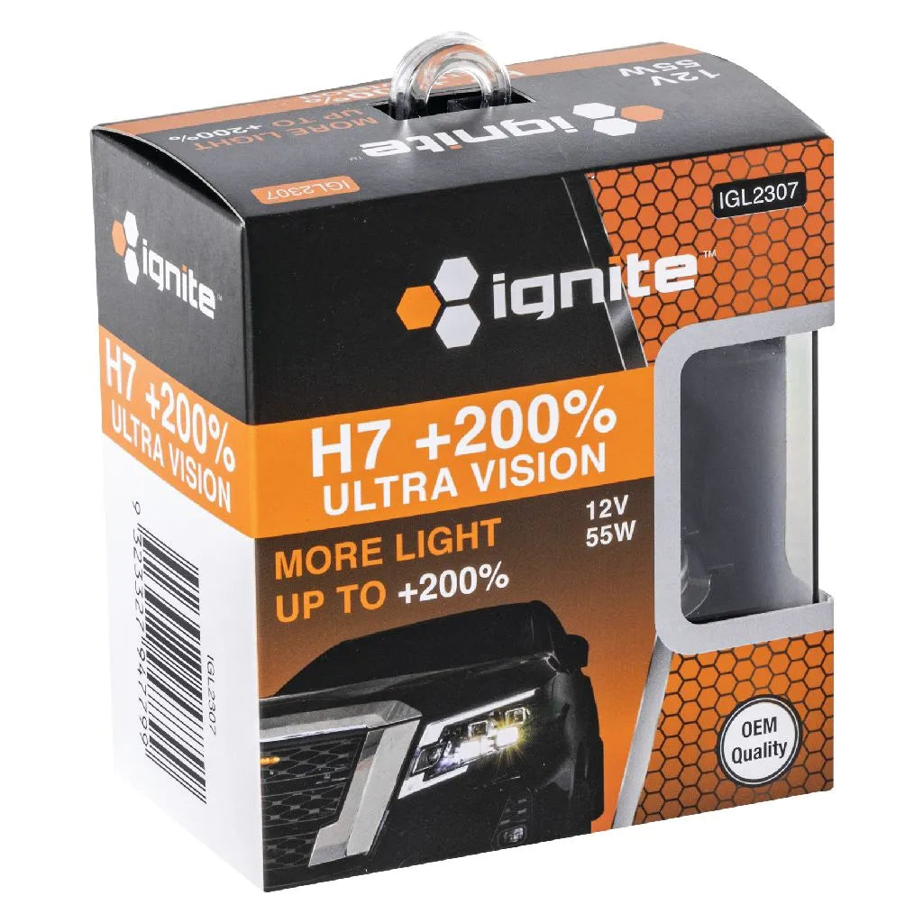 HALOGEN +200% H7 GLOBES | IGL2307