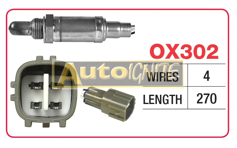 OX SENSOR TOY 4 WIRE DI | OX302-EXHAUST SENSOR-IMG-Autoignite NZ