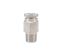 Load image into Gallery viewer, RACEWORKS 1/8IN NPT AN-3 PNEUMATIC PUSH HOSE END STRAIGHT SS | RWF-121-02SS

