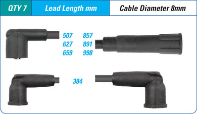 IGNITION LEAD SET FORD XD, XE ALLOY HEAD | ILS-065M-AUTOIGNITE-Autoignite NZ