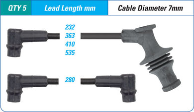 IGNITION LEAD SET RENAULT 19 1.8 F3P | ILS-074M-AUTOIGNITE-Autoignite NZ