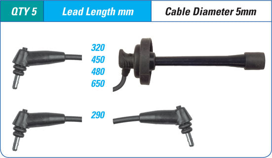 IGNITION LEAD SET CELICA 5SFE | ILS-014M-AUTOIGNITE-Autoignite NZ