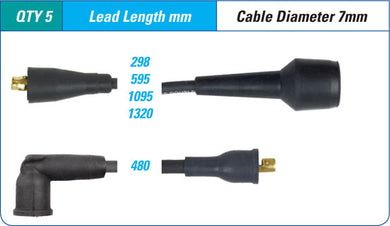 IGNITION LEAD SET CITROEN 1.0 1.2 1.3 | ILS-083M-AUTOIGNITE-Autoignite NZ