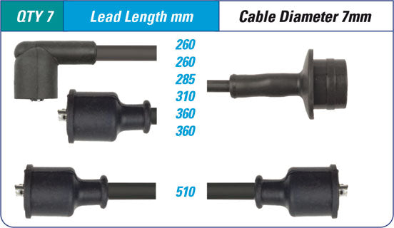 IGNITION LEAD SET | ILS-366M-AUTOIGNITE-Autoignite NZ