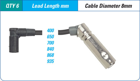 IGNITION LEAD SET HOLDEN VN V6 3.8 | ILS-002M-AUTOIGNITE-Autoignite NZ