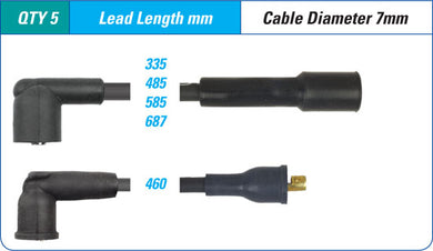 IGNITION LEAD SET MAZDA 626 2.2 | ILS-053M-AUTOIGNITE-Autoignite NZ