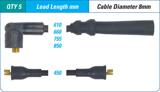 IGNITION LEAD SET CHRYSLER MITSUBISHI NI | ILS-041M-AUTOIGNITE-Autoignite NZ