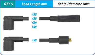IGNITION LEAD SET MG TRIUMPH | ILS-125M-AUTOIGNITE-Autoignite NZ