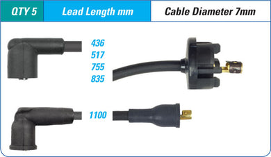 IGNITION LEAD SET CITROEN CX24 | ILS-084M-AUTOIGNITE-Autoignite NZ