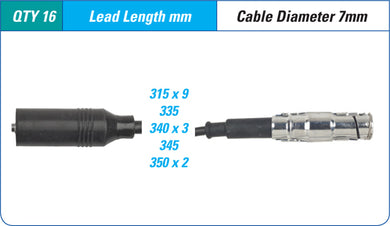IGNITION LEAD SET MERCEDES DUAL SPARK V8 | ILS-112M-AUTOIGNITE-Autoignite NZ
