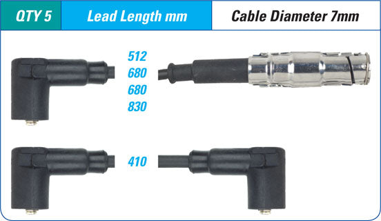 IGNITION LEAD SET MERCEDES | ILS-047M-AUTOIGNITE-Autoignite NZ