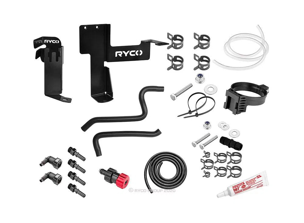 VEHICLE SPECIFIC FITMENT KIT FOR CATCHCAN AND F/W SEPERATOR | RVSK104