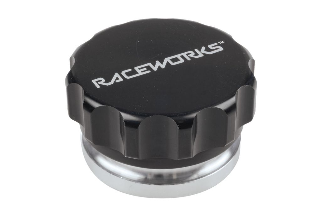 RACEWORKS WELD ON ALUMINIUM FILLER W CAP 1.5IN | RWF-460-24-ABK