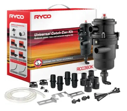 RYCO CATCH CAN KIT | RCC360K-RYCO-Autoignite NZ