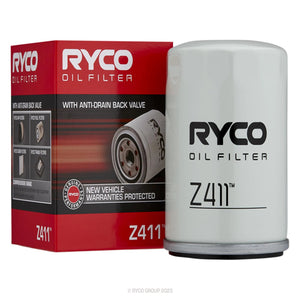 RYCO OIL FILTER | Z411-OIL FILTER-RYCO-Autoignite NZ