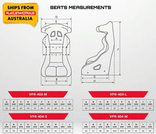 Load image into Gallery viewer, RACEWORKS RACE SEATS FIA APPROVED
