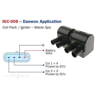 IGNITION COIL | IGC-008M-AUTOIGNITE-Autoignite NZ