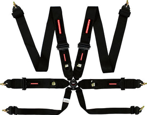 RACEWORKS 6 POINT FIA/SFI SAFETY HARNESSES