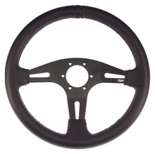 Load image into Gallery viewer, STEERING WHEEL FLAT LEATHER WITH BLUE STITCHING | VPR-194BE
