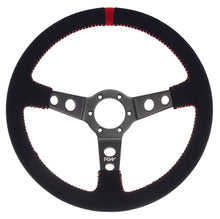 Load image into Gallery viewer, STEERING WHEEL DEEP SUEDE WITH RED STITCHING | VPR-197RD
