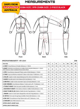 Load image into Gallery viewer, RACEWORKS BLACK RACE SUIT 2 LAYER SFI APPROVED - BOTTOMS

