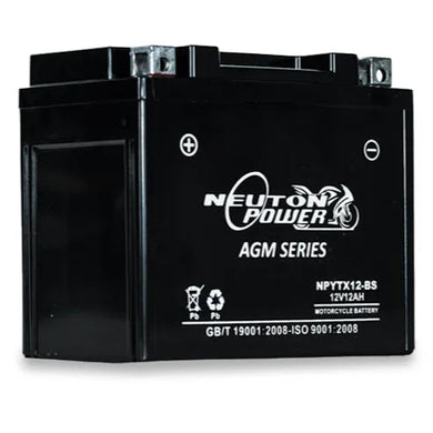 AGM POWERSPORT MF BATTERY | YTX12-BS-BOSCH (YHI)-Autoignite NZ