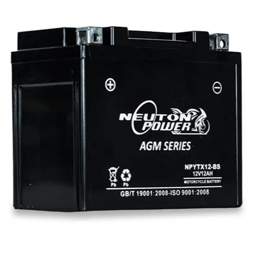 AGM POWERSPORT MF BATTERY | YTX12-BS-BOSCH (YHI)-Autoignite NZ
