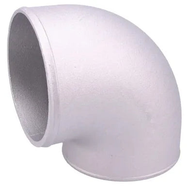 ALUMINIUM CAST 90DEG ELBOW - 4.00IN DIAMETER (102MM) | ITC-090-400-NZRACEWORKS-Autoignite NZ