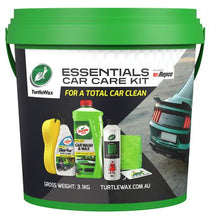 Load image into Gallery viewer, TURTLE WAX ESSENTIALS CAR CARE KIT | 103992
