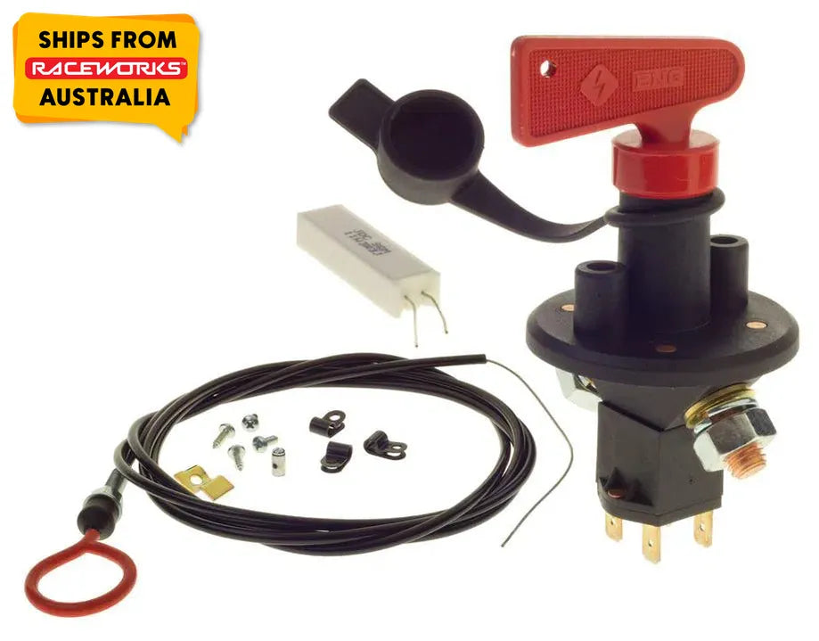 BATTERY MASTER SWITCH WITH FIELD CUT | VPR-010-NZRACEWORKS-Autoignite NZ
