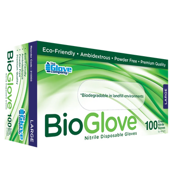 Bio Glove® Green Disposable Gloves Box of 100-TGC-Autoignite NZ