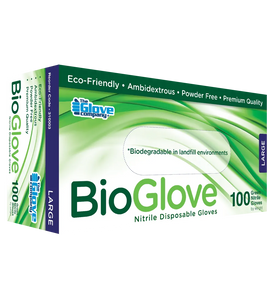Bio Glove® Green Disposable Gloves Box of 100-TGC-Autoignite NZ