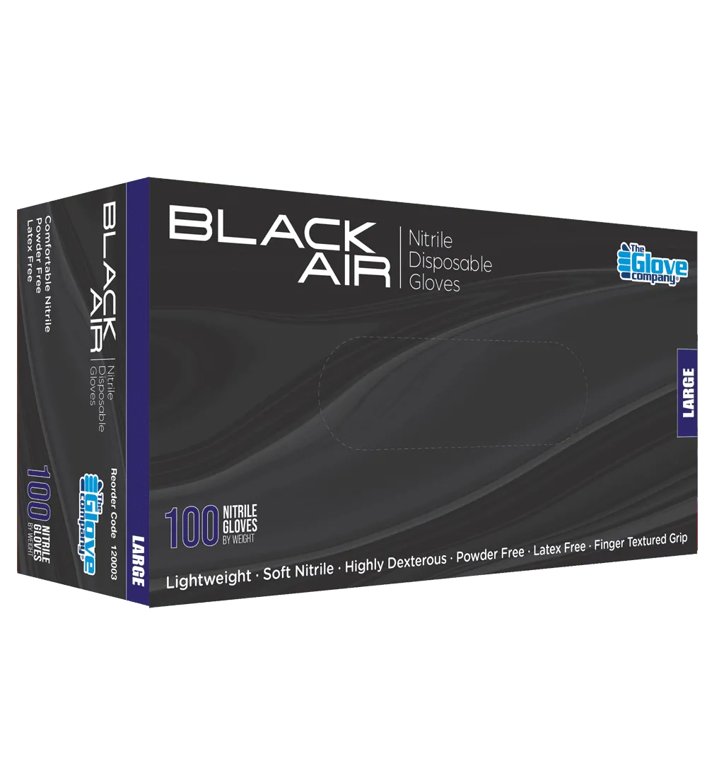 BLACK AIR® Disposable Gloves Box of 100-TGC-Autoignite NZ