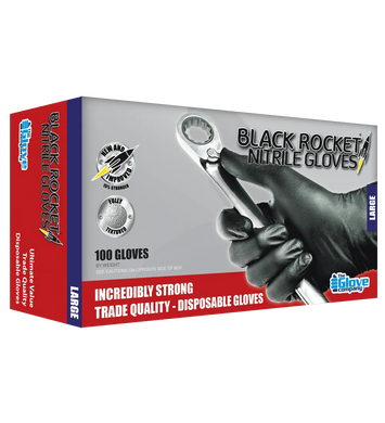 Black Rocket® Disposable Gloves Box of 100-TGC-Autoignite NZ