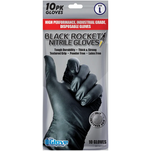 Black Rocket® Nitrile Disposable Gloves - 10 pack X-Large-TGC-Autoignite NZ