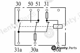 BOSCH BATTERY RELAY | 0 333 300 003