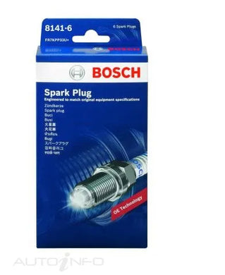 BOSCH DOUBLE PLATINUM SPARK PLUG | 8141-6-BOSCH-Autoignite NZ