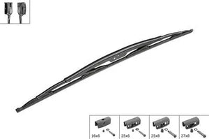 BOSCH N100 CONVENTIONAL WINDSCREEN WIPER BLADE SINGLE 100 0MM-BOSCH-Autoignite NZ