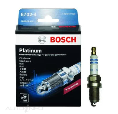 BOSCH PLATINUM SPARK PLUG | 6702-4-BOSCH-Autoignite NZ