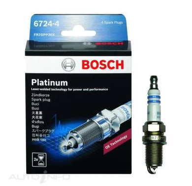BOSCH PLATINUM SPARK PLUG | 6724-4-BOSCH-Autoignite NZ