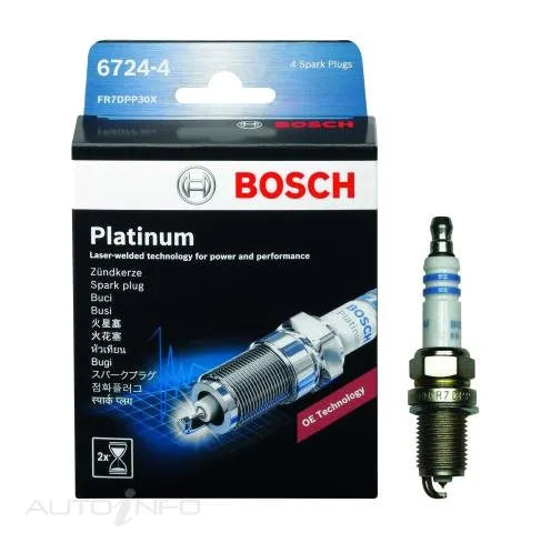 BOSCH PLATINUM SPARK PLUG | 6724-4-BOSCH-Autoignite NZ